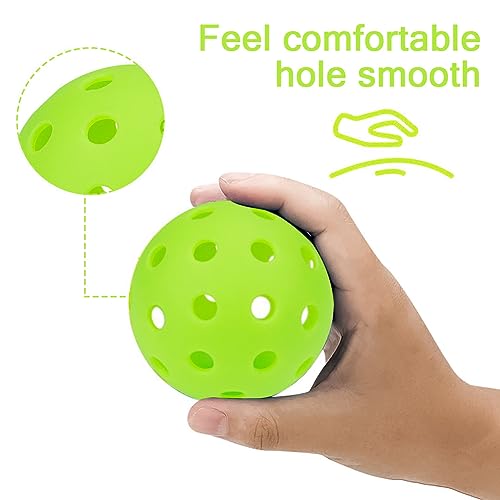 6 Pack Sports Outdoor Pickleballs - 40 Pickleball Balls - USA Pickleball Balls (USAPA) Approved - Official US Open Ball