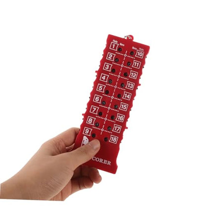 GALPADA Portable Golf Score Counter Compact Stroke Clicker for Golf Course Essential Accessory for Golf Enthusiasts Convenient Scoring Device
