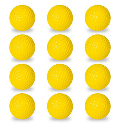 Franklin Sports Practice Golf Balls - Indoor + Outdoor - Best for Chipping + Putting Practice - Official Size - 12 Pack - size: 1.65", style: Foam