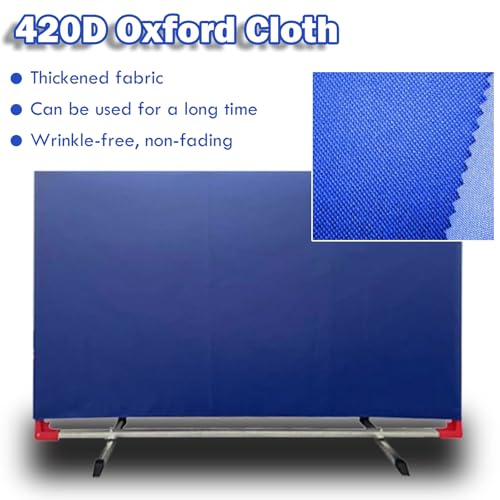 The Movable Ping Pong Ball Baffle,Folding Table Tennis Divider, Removable Ping Pong Field Fence Partition for Training & Gymnasium Use，（Set of 4） - color: Set of 4