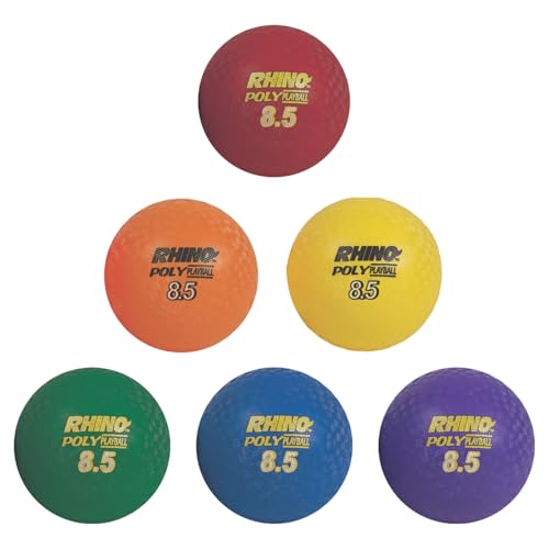 Champion Sports Poly Playground Ball Set - size: 8.5-Inch Diameter