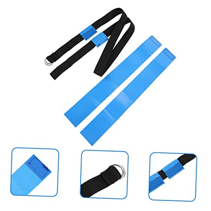1pc Waist Belt Flag Rugby Accessory for Youth Football Training Pu Material Flags for Parties and Family Reunions Random Color