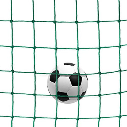 Aoneky Soccer Backstop Net - Heavy Duty Practice Barrier & Containment Net for Training, High Impact Hitting Netting, 10-15 x 10-60 Ft Sizes for Football/Soccer - size: 10 x 50 ft