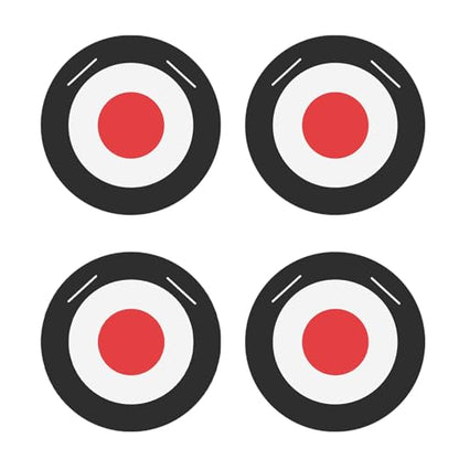 Asixxsix Soccer Target, 4PCS Adjustable Angle and Height Football Training Equipment, Baseball Training Equipment with Robust Support Straps for Soccer Baseball Tennis Practice