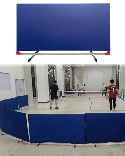 The Movable Ping Pong Ball Baffle,Table Tennis Court Barrier, Removable Partition for Ping Pong Field, Ideal for Play Room and Basement Divider，（4pcs） - color: 4pcs