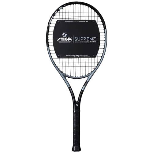STIGA Tennis Racket Supreme 26 JR, Lightweight Pre-Strung Speed Racket for Junior Tennis Players (9-12yrs)