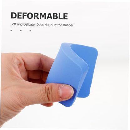 Table Tennis Bat Cleaner Sponge Wipe Tool Soft and Delicate 2-Pack Cleaning Sponges for Racket Maintenance Portable Paddle Supplies for Indoor Use
