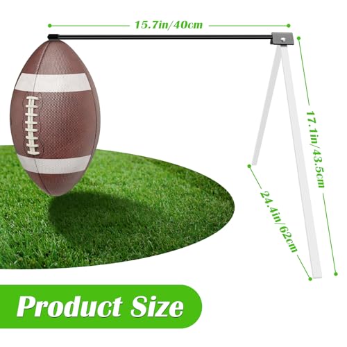 Football Kicking Tee, Portable Kicking Tee Holder for Football Stand Field Goal Holder Football Training Practice Equipment