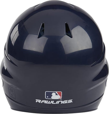 Rawlings | COOLFLO Batting Helmet | T-Ball (6 1/4" - 6 7/8") | Black - color: Navy - REMIX