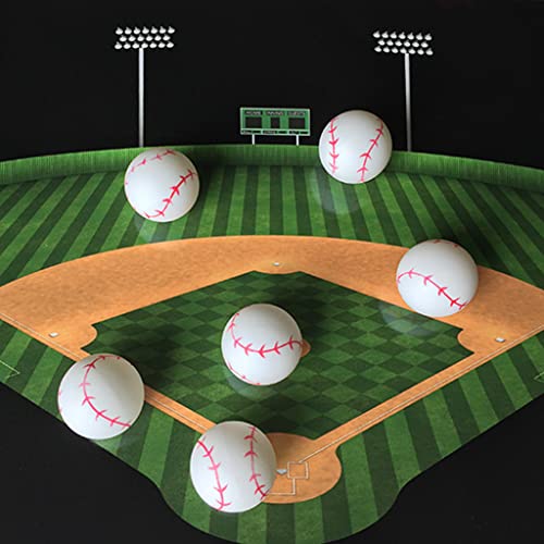 Recreational-Quality (1-Star, 40mm) Ping Pong Balls - color: Baseball, size: 12-Pack