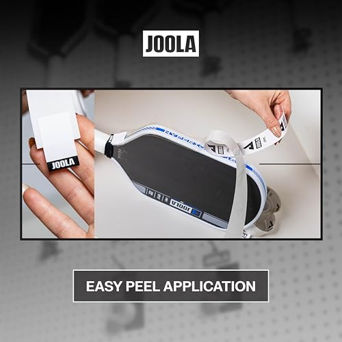 JOOLA Clear Edge Guard Tape - Protects Pickleball Paddle Edge Guard & Covers Lead Tape - Fits All Brands and Most Paddle Sizes - Choose Either 28mm or 30mm Thickness