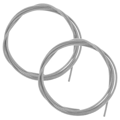 2pcs String Basketball Net Stringing Thrilling Basketball Rim Net Cable ting Accessory Basket Ball Chain s Hooks Silver Steel Wire