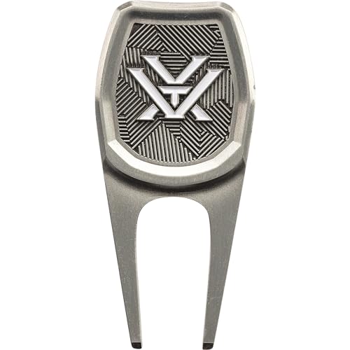 Vortex Multi-Purpose Golf Divot Repair Tool with Magnetic Ball Marker