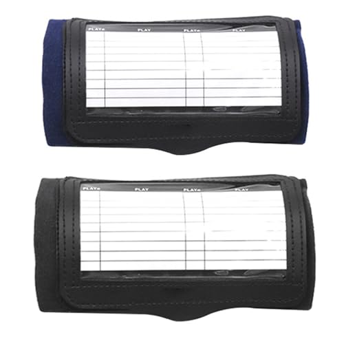 Multifunctional Football Play Wristbands Softball Quarterback Playbook Wristband for Play