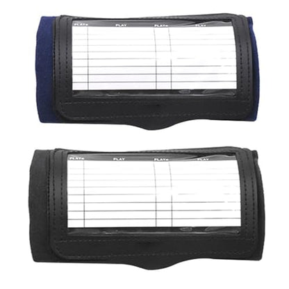 Multifunctional Football Play Wristbands Softball Quarterback Playbook Wristband for Play