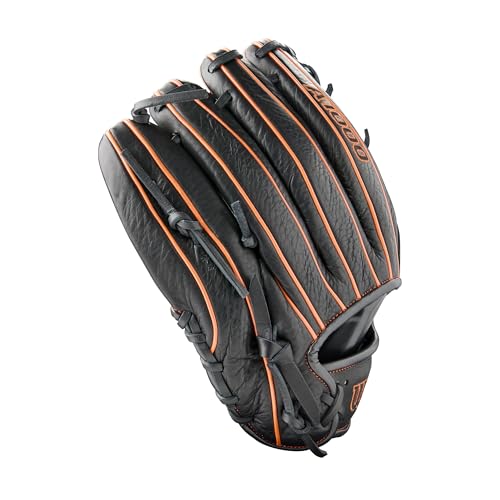 Wilson 2024 A1000 Infield Baseball Gloves - color: Black/Orange