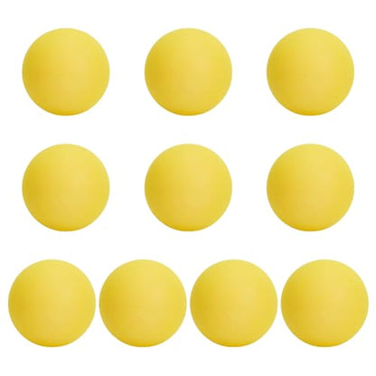 OLYCRAFT 10Pcs Foam Tennis Balls 2.8 Inch Yellow Soft Foam Tennis Balls Soft Lightweight Ball High-Density Practice Ball Pet Chewable Sphere for Tennis and Pickleball Practice