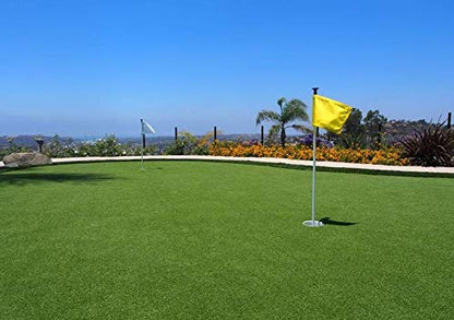 Pro Putting Green Artificial Grass Golf Turf - Indoor Outdoor Golf Training Mat, Astroturf Synthetic Fake Grass for Baseball Football Gym Sports