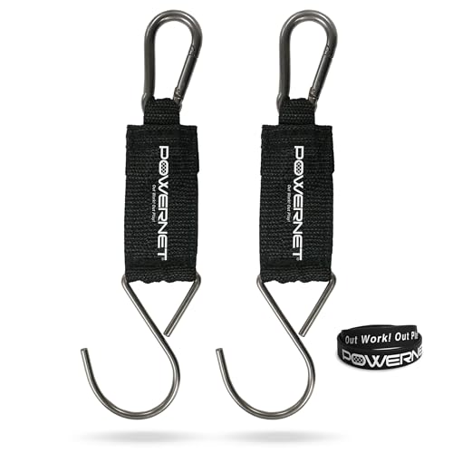 PowerNet Dugout Organizers, Softball & Baseball Bat Fence Rack, Multi-Clip Gear Hanger, Two Fence Hooks or Dugout Bundle, Baseball Coaching Accessories, Baseball Equipment Dugout Organizer with Hooks - style: Fence Hooks