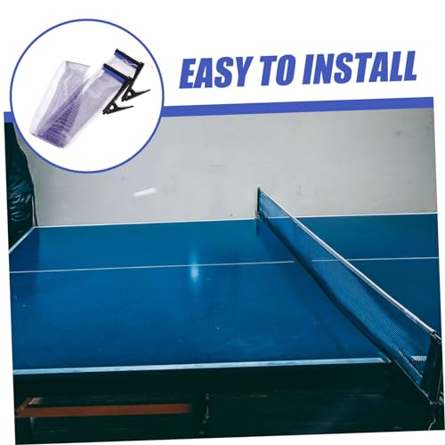 UPKOCH 1Set Lightweight Folding Table Tennis Net Compact and Portable Design for Use Easy to Install and Store for Fun Sports Activities with Teens