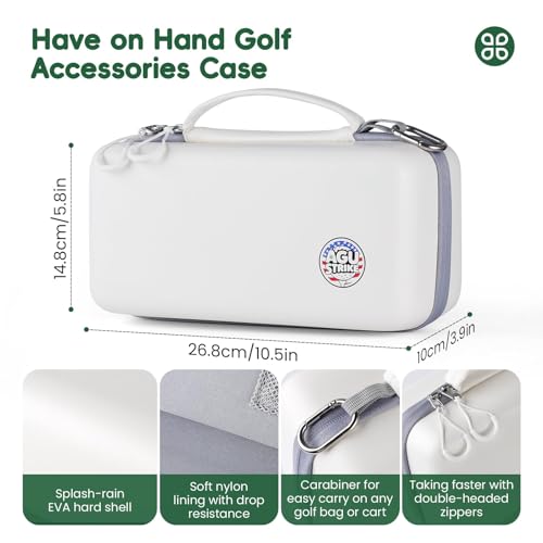 Golf Gifts for Golfers Men Women, 23Pcs Golf Accessories Kit Must Have Golf Balls Tees Glove Holder Ball Liner Pen Divot Repair Tool Score Counter, DIY Gift for Birthday Mother's Day Father's Day