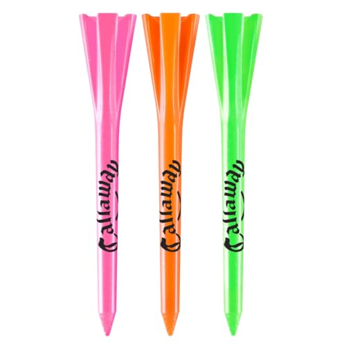 Callaway Performance Plastic Golf Tees (30 Pack) - 2.75 Inch - color: Neon Mix