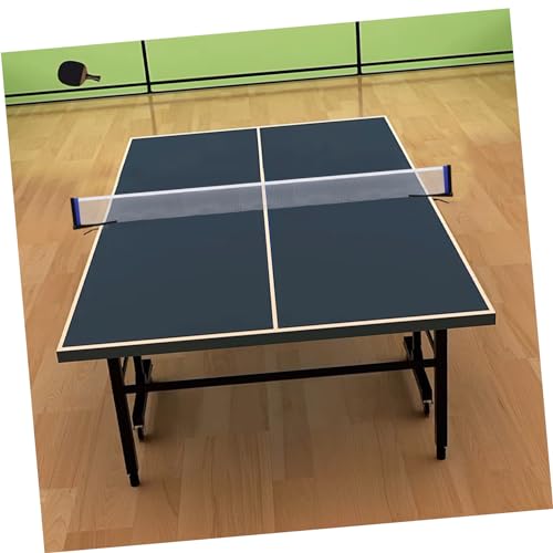 Table Tennis Net with Rack Portable Easy-Setup Replacement Net for for Family Fun and Practice Includes Durable Design for Enhanced Visibility