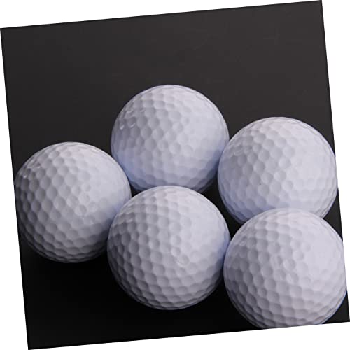Toyvian Indoor Golf Practice Balls 22pcs Hollow Non-Porous Training Balls for Boys and Girls Adults Double Layer for Indoor Play and Skill Development