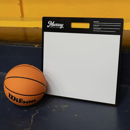Murray Sporting Goods Courtside Premium Basketball Sticky Mat | Non-Slip Shoe Mat for Basketball Court Shoe Grip 19 in x 19 in | Replacement Sheets Don't Include Mat - style: Basketball Sticky Mat
