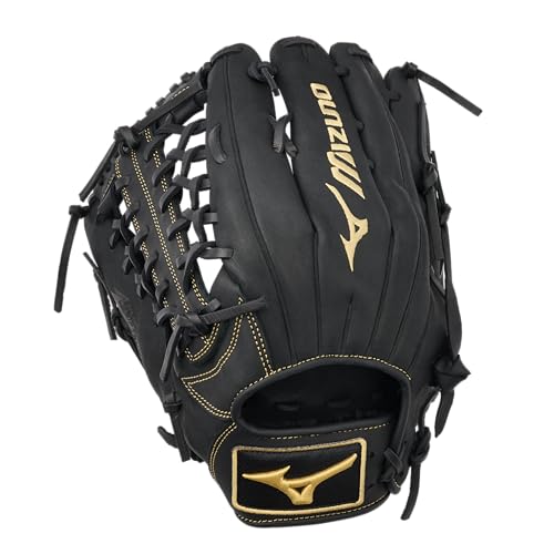 Mizuno MVP Prime - color: Shock 2 Web - Black, size: 12.75" | Outfield