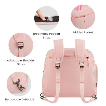 G4Free Pickleball Bag, Pickleball Bag Tote for Women and Men - color: Pink