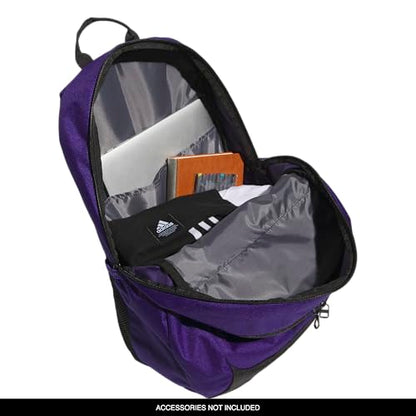 adidas Striker 3 Team Sports Backpack – Daypack for Sports Gym Travel, 36L - color: Collegiate Purple