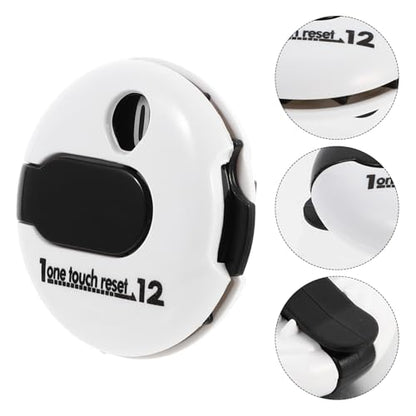 Abaodam Outdoor Score Portable Stroke Counter for Golf White No Battery Needed Easily Attachable to Belt Compact Design for Golf Enthusiasts