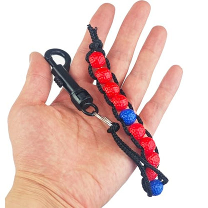 3/6/10/15 Pack Golf Bead Counter Golf Stroke Counter Golf Counter with Clip