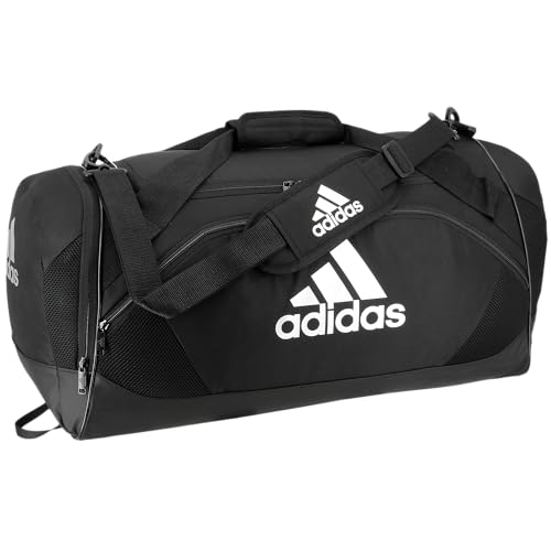 adidas Team Issue Duffel Bag – Durable for Sports & Travel - color: Black