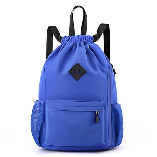 Baseball Equipment Bag Basketball Bag Drawstring Backpack Portable Multi-Compartment Storage For Basketball Football Fitness Outdoor Sports Vacation Leisure Travel - color: B