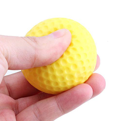 Myartte Foam Practice Golf Balls Indoor or Outdoor Golf Training Balls Value 12 Pack Soft Foam Balls for Men Women