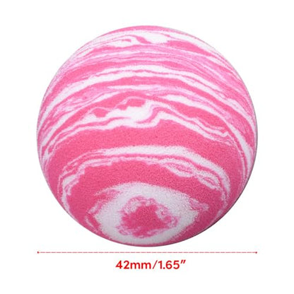 10Pcs / Set Golf Practicing Balls Rainbow Color Foam for Swing Training Rainbow Indoor