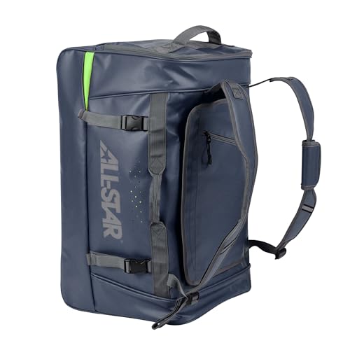 All-Star S7 Elite Player Duffle, 20.5" H x 14" W x 10" D - color: Navy Blue