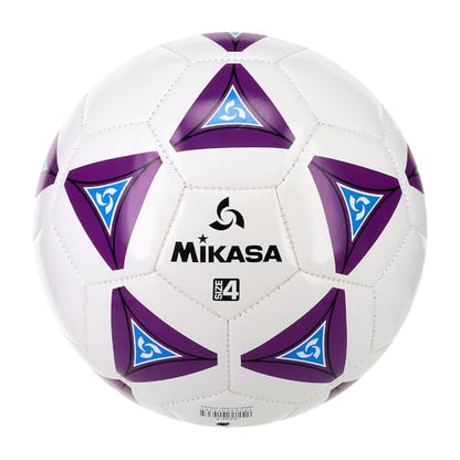 Mikasa Serious Soccer Ball - color: Purple/white, size: 4
