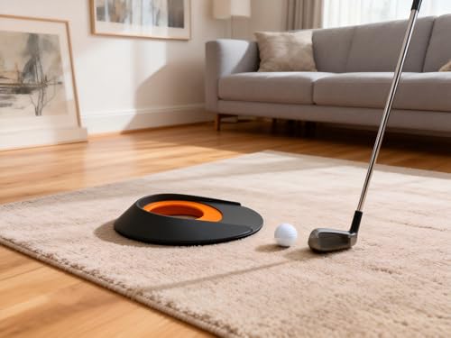 Silicone Golf Putting Green Practice Hole Cup- Golf Accessories Ideal for Indoor & Backyard Use