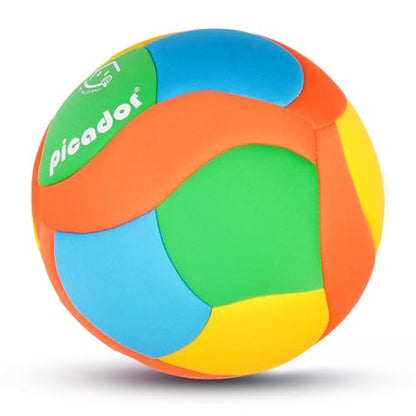 Soft Indoor Volleyball - Soft and Safe Indoor Volleyballs for Practicing Inside House and Yard, Silent Volleyball with Pump for All Ages