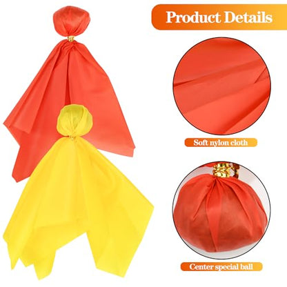 8pcs Football Penalty Flags, Football Challenge Flags, Referee Flag for Party Accessory