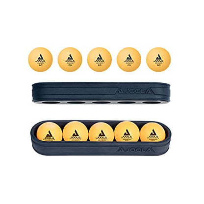 JOOLA Ping Pong Balls - Training 3 Star Table Tennis Balls - 40+mm Regulation Bulk Ping Pong Balls – 12 Pack Colored Ping Pong Balls, Available with Magnetic Ball Holder, Attaches to Ping Pong Table