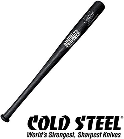 Cold Steel Baseball Bat Brooklyn Crusher (92BSS), Black 29 inch