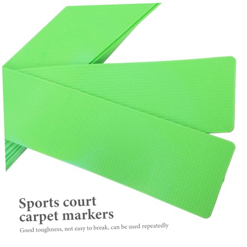 Mikikit Court Marking Lines Pole Mini Court Marker Soccer Training Mat Floor Markers Tennis Training Court