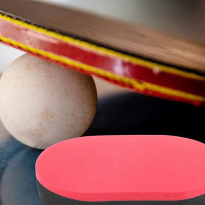 INOOMP 2pcs Table Tennis Cleaner Multi-Function Racket Eraser Tool for Dust Removal and Maintenance Gentle and Sponge Design for Use