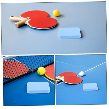 TOYANDONA 2pcs Table Tennis Cleaner Kit Dual-Sided Sponge Rubber Care Eraser Quick-Drying Maintenance for Rackets Rubber Compact Portable Cleaning Accessories