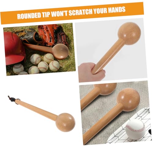 POPETPOP Wooden Mallet for Baseball Glove Glove Mallet Hammer for Softball Batting Mitts