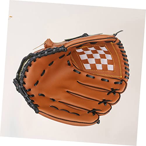 HANABASS 1pc Softball Gloves Thicken Infield Pitcher Infield Glove Sports Infielder's Glove Baseball Gloves